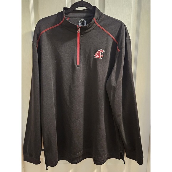 Tops - WSU Washington State University‎ Pull Over  1/4 Zip  XlG  By Campus Drive